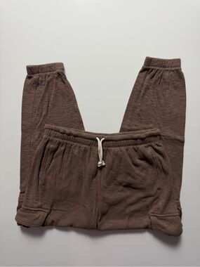 SO Kohl’s Cargo Lounge Joggers, Brown, Size M